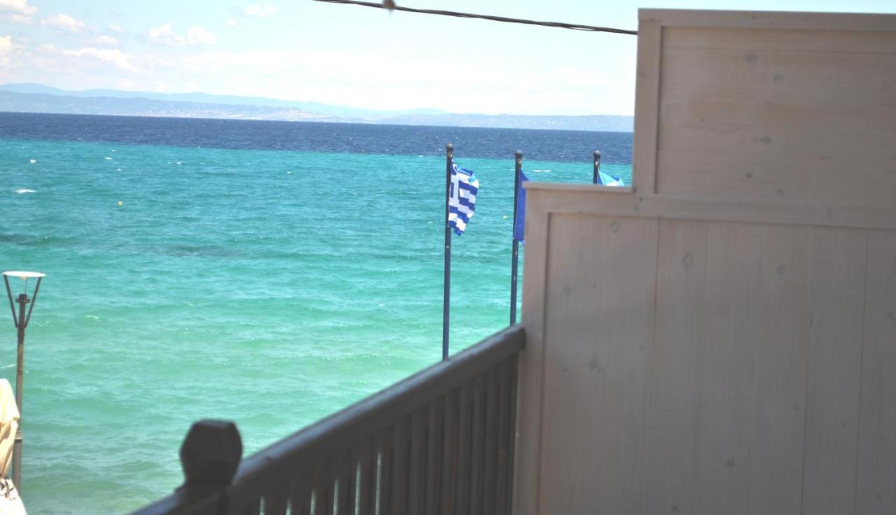 Appartamento Eleni'S Sea View Adults Only Pefkochori Esterno foto