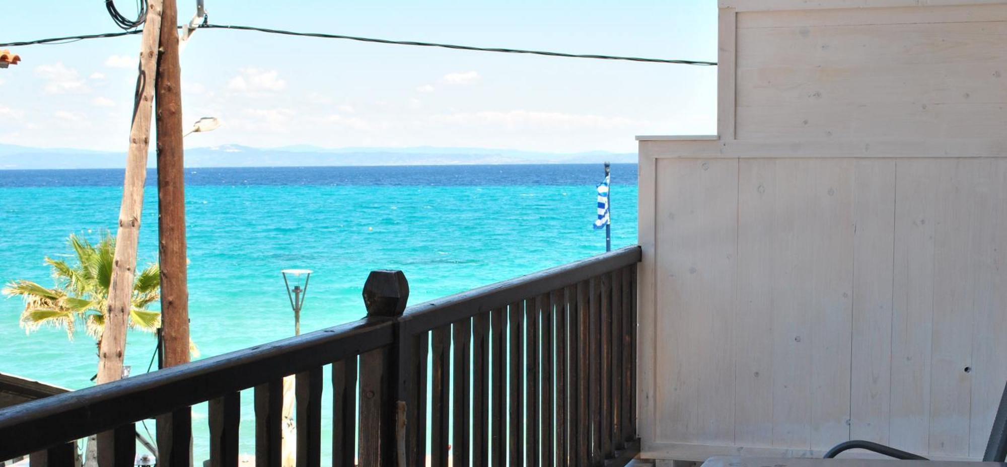 Appartamento Eleni'S Sea View Adults Only Pefkochori Esterno foto