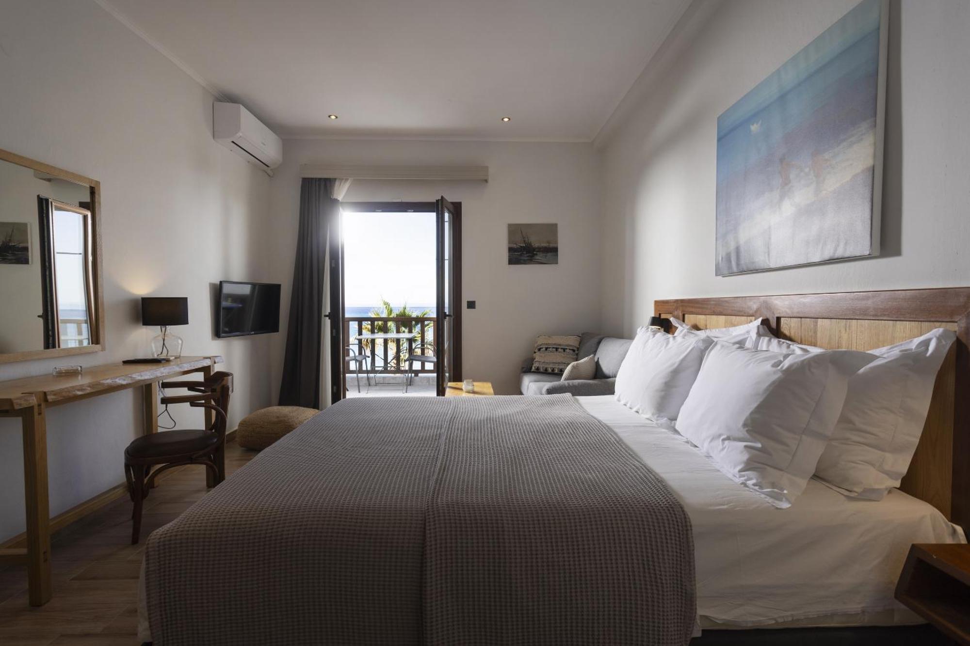Appartamento Eleni'S Sea View Adults Only Pefkochori Esterno foto