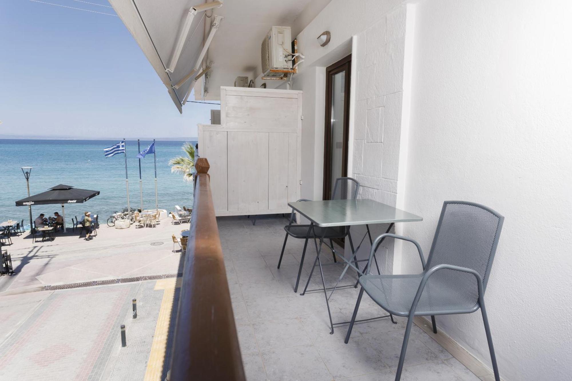 Appartamento Eleni'S Sea View Adults Only Pefkochori Esterno foto