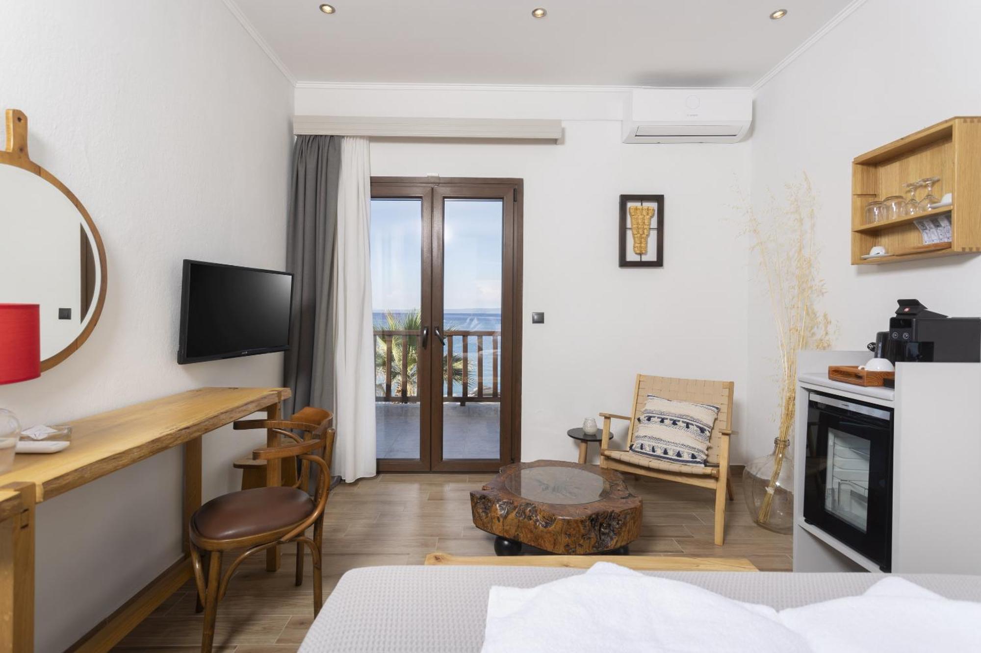 Appartamento Eleni'S Sea View Adults Only Pefkochori Esterno foto